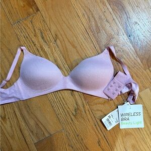Uniqlo Wireless Bra - Pink XS